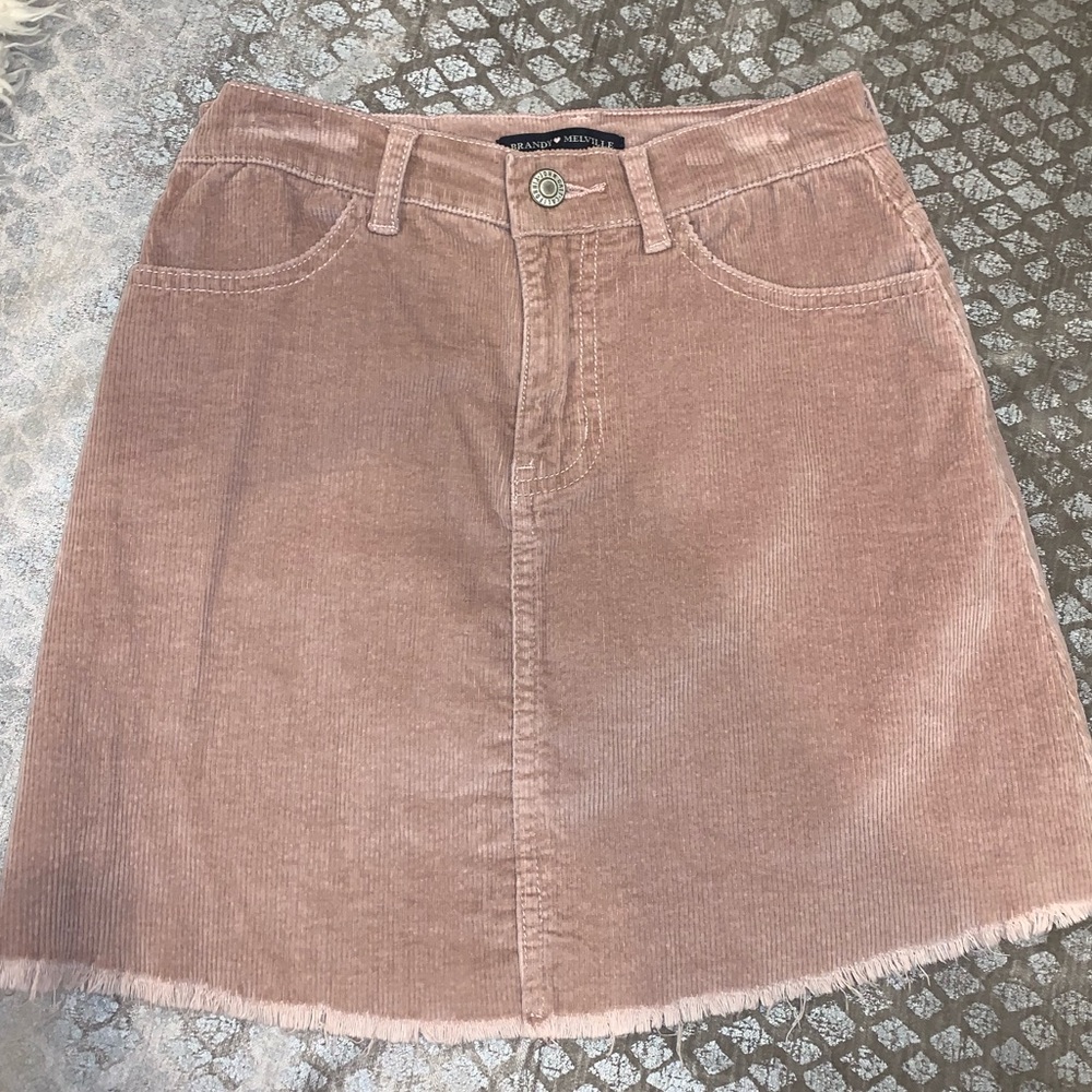 Light pink Brandy Melville size small mini skirt